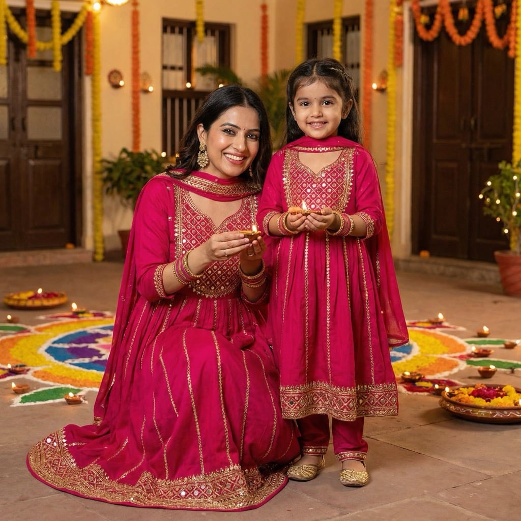 Festival twinning outfit by Jodi Studio