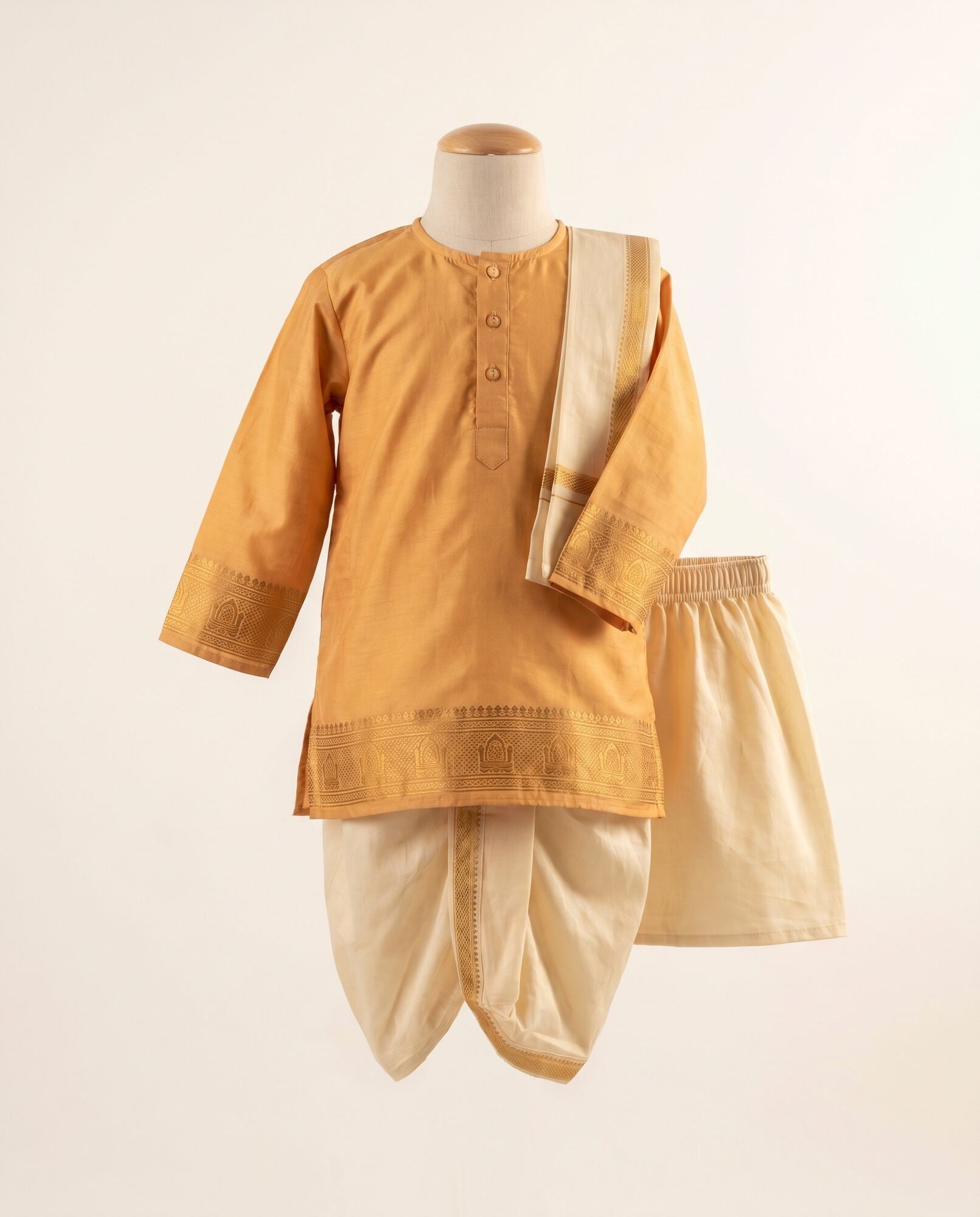 Tiny Temple Dhoti Kurta Set