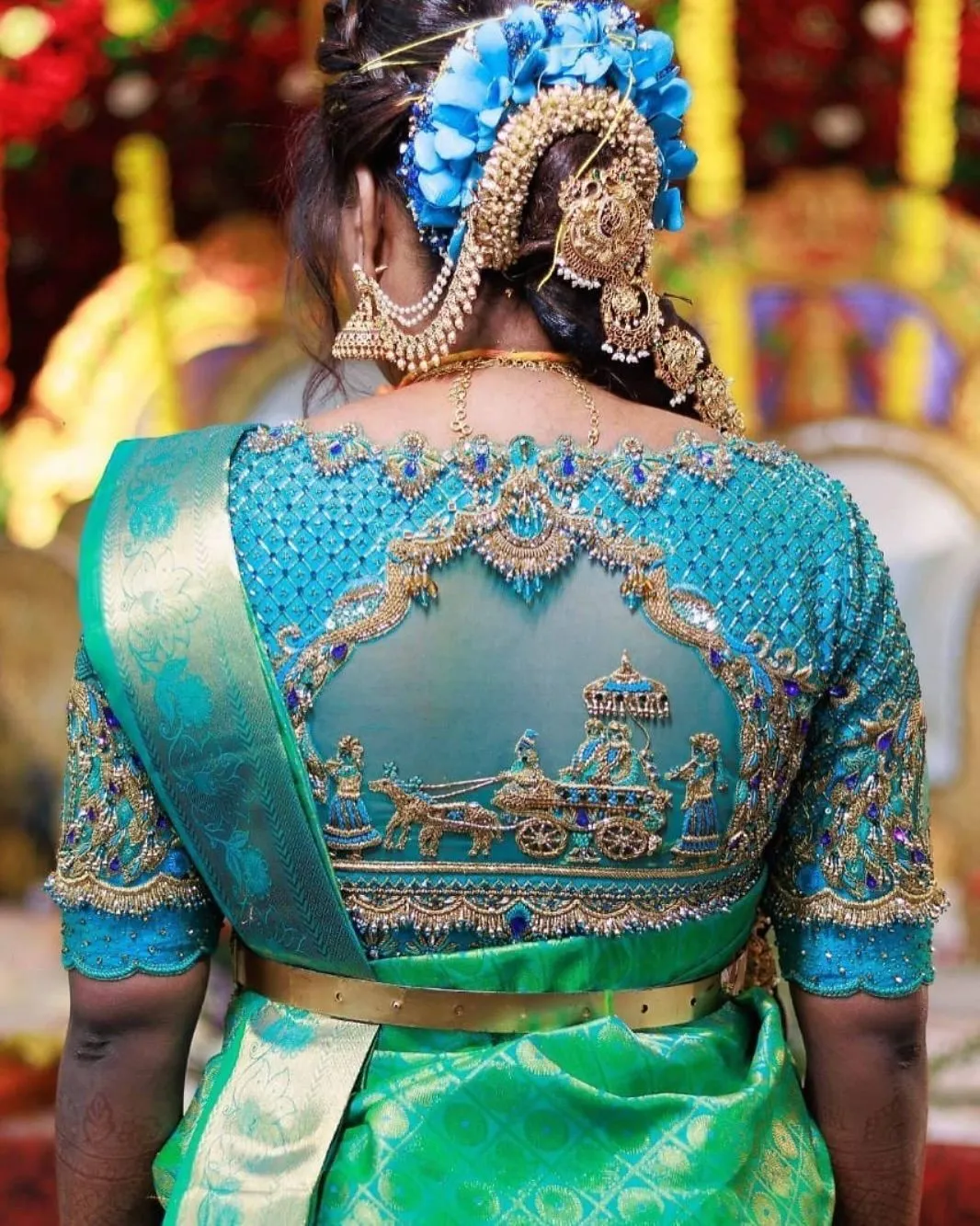 Bridal Blouse Detail
